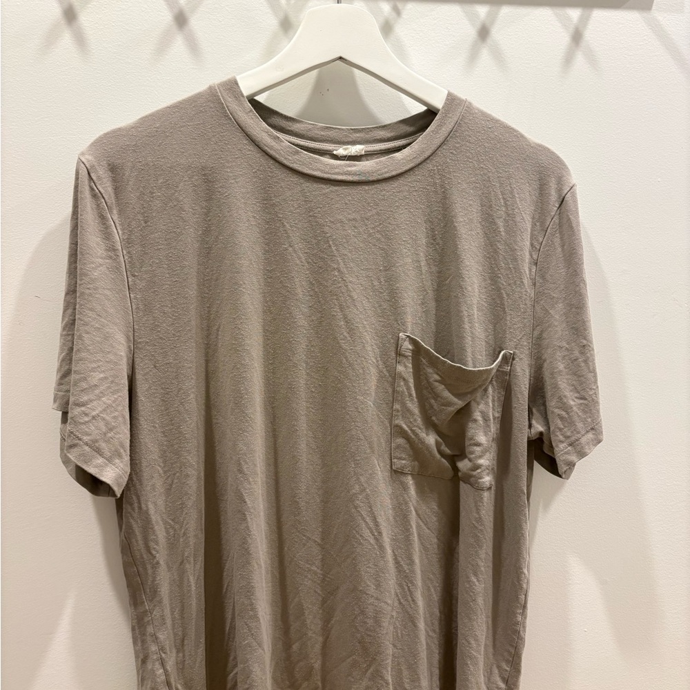 Wilfred Free Taupe Short Sleeve Tee